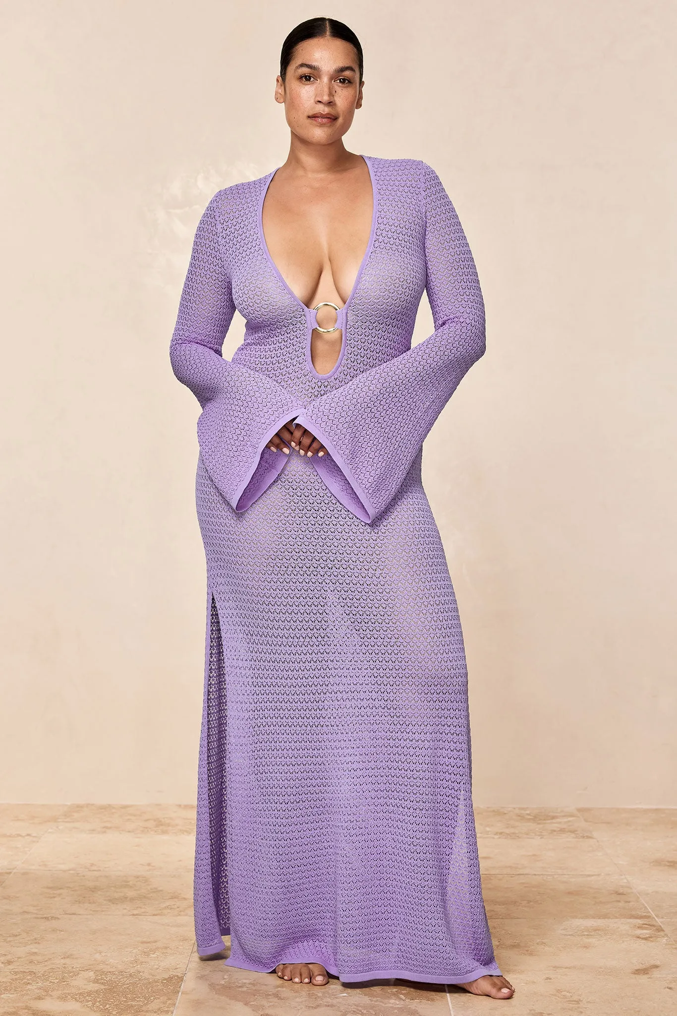 Montego Dress - Wisteria Lace Crochet Monday Swimwear