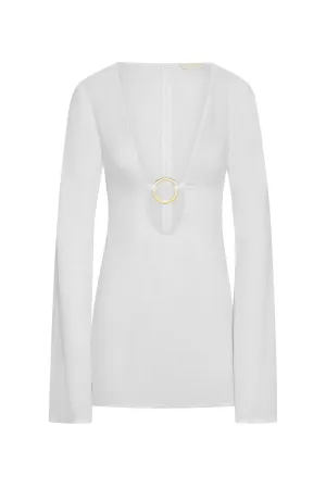 Montego Mini Dress - White Linen Monday Swimwear