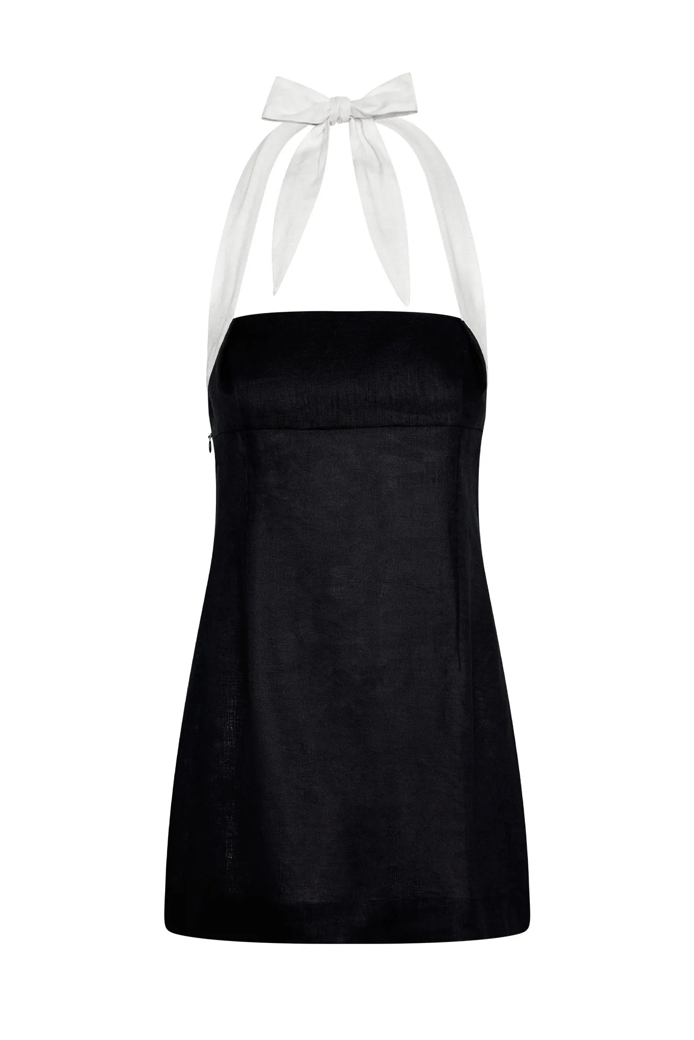Montserrat Mini Dress - Black/White Monday Swimwear