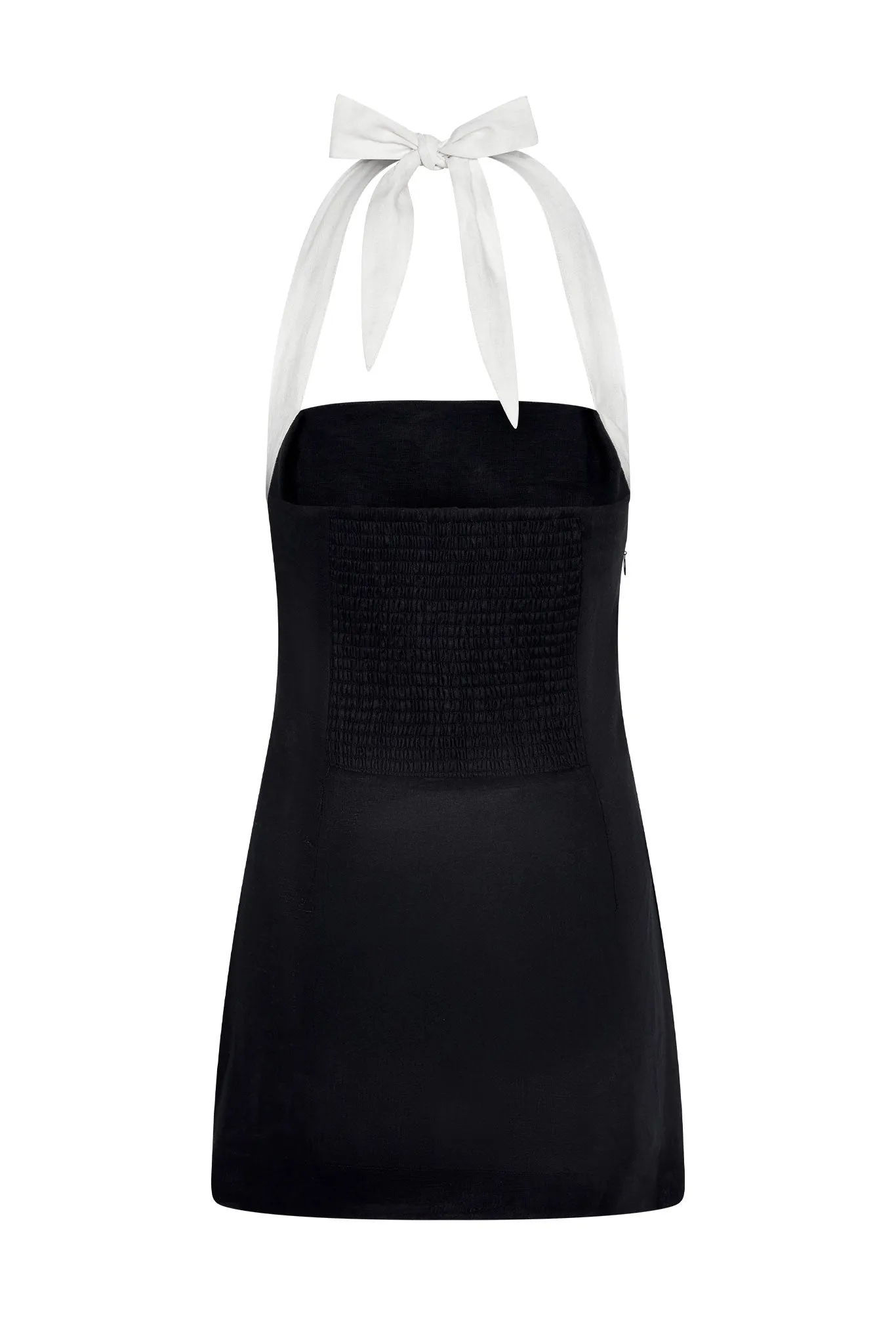 Montserrat Mini Dress - Black/White Monday Swimwear