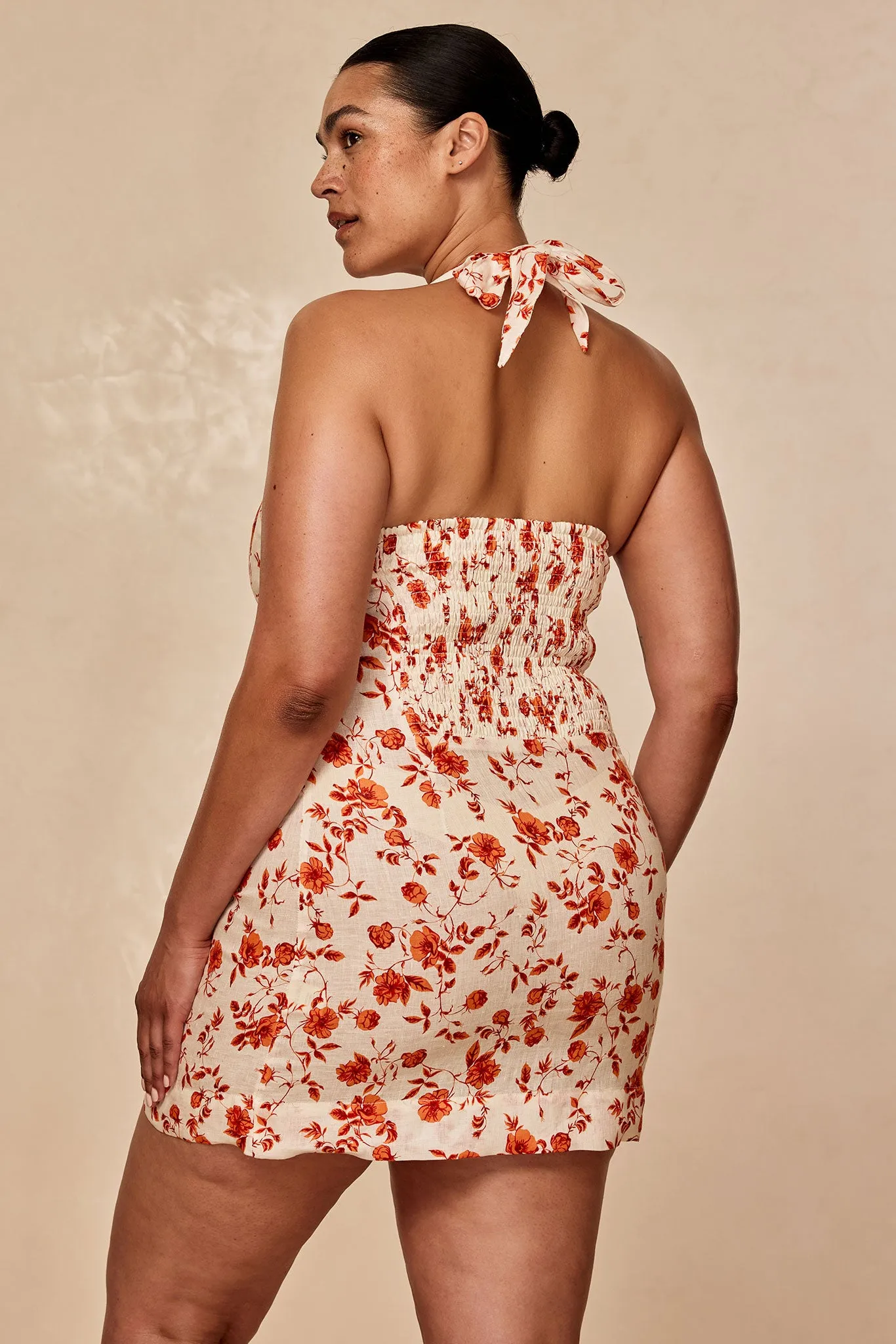 Montserrat Mini Dress - Sunrise Floral Monday Swimwear