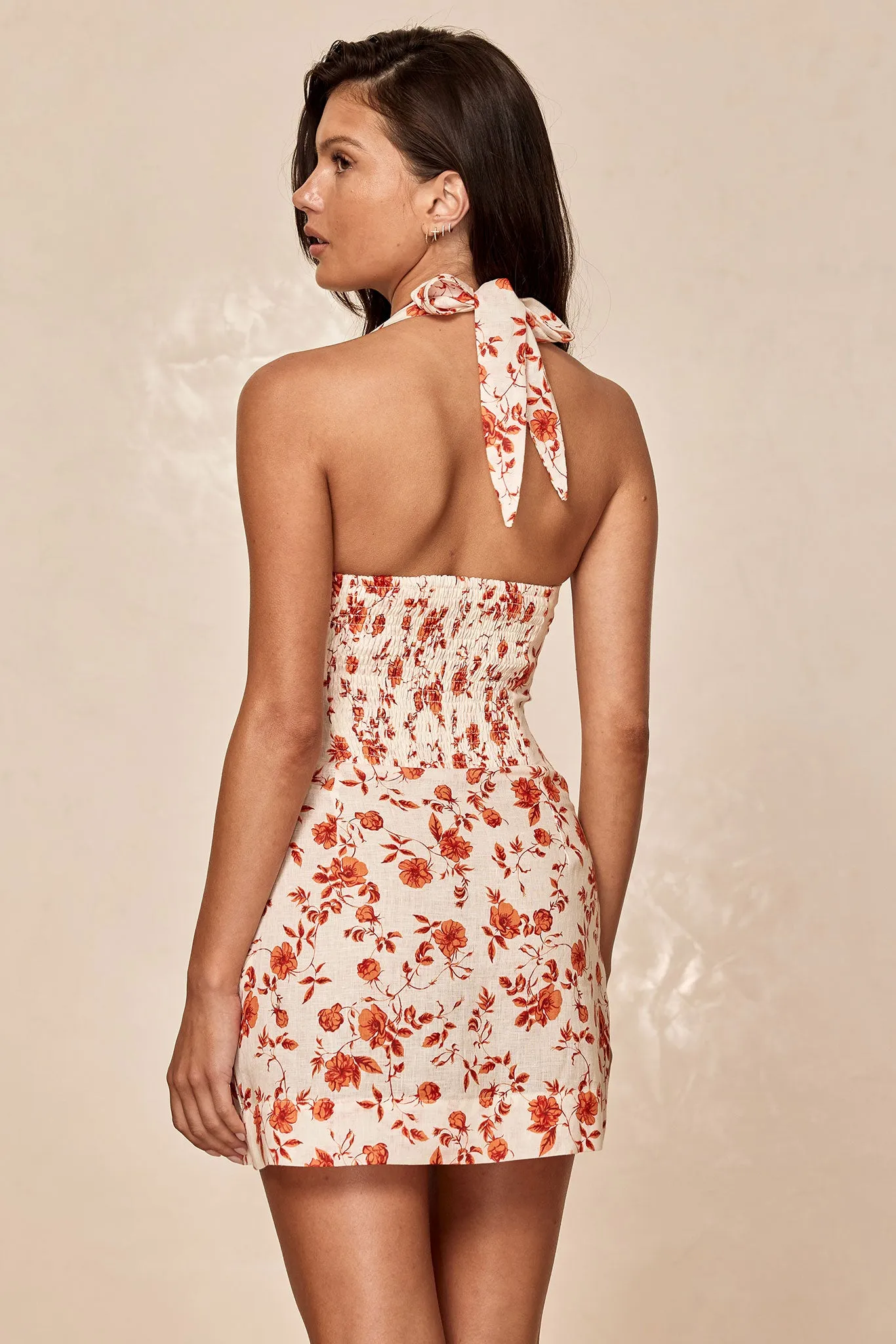 Montserrat Mini Dress - Sunrise Floral Monday Swimwear