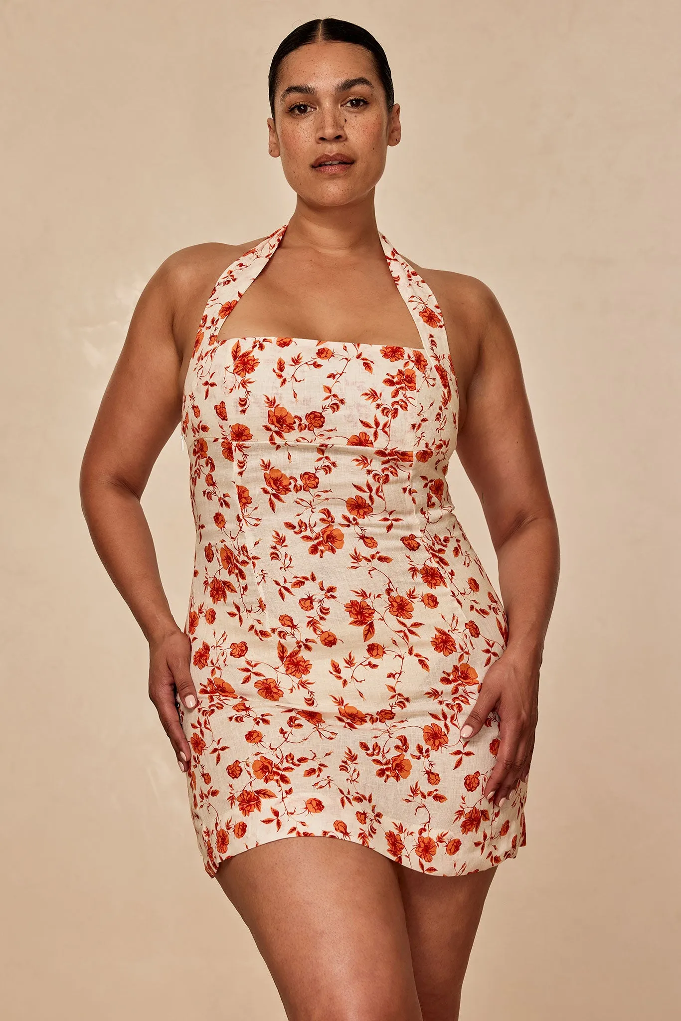 Montserrat Mini Dress - Sunrise Floral Monday Swimwear