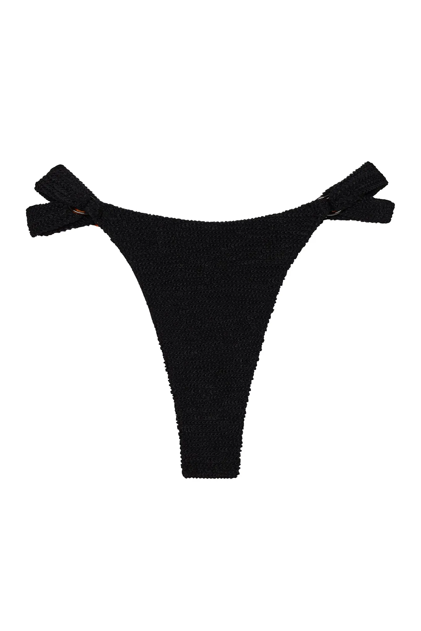 Morocco Bottom - Black Crinkle Monday Swimwear