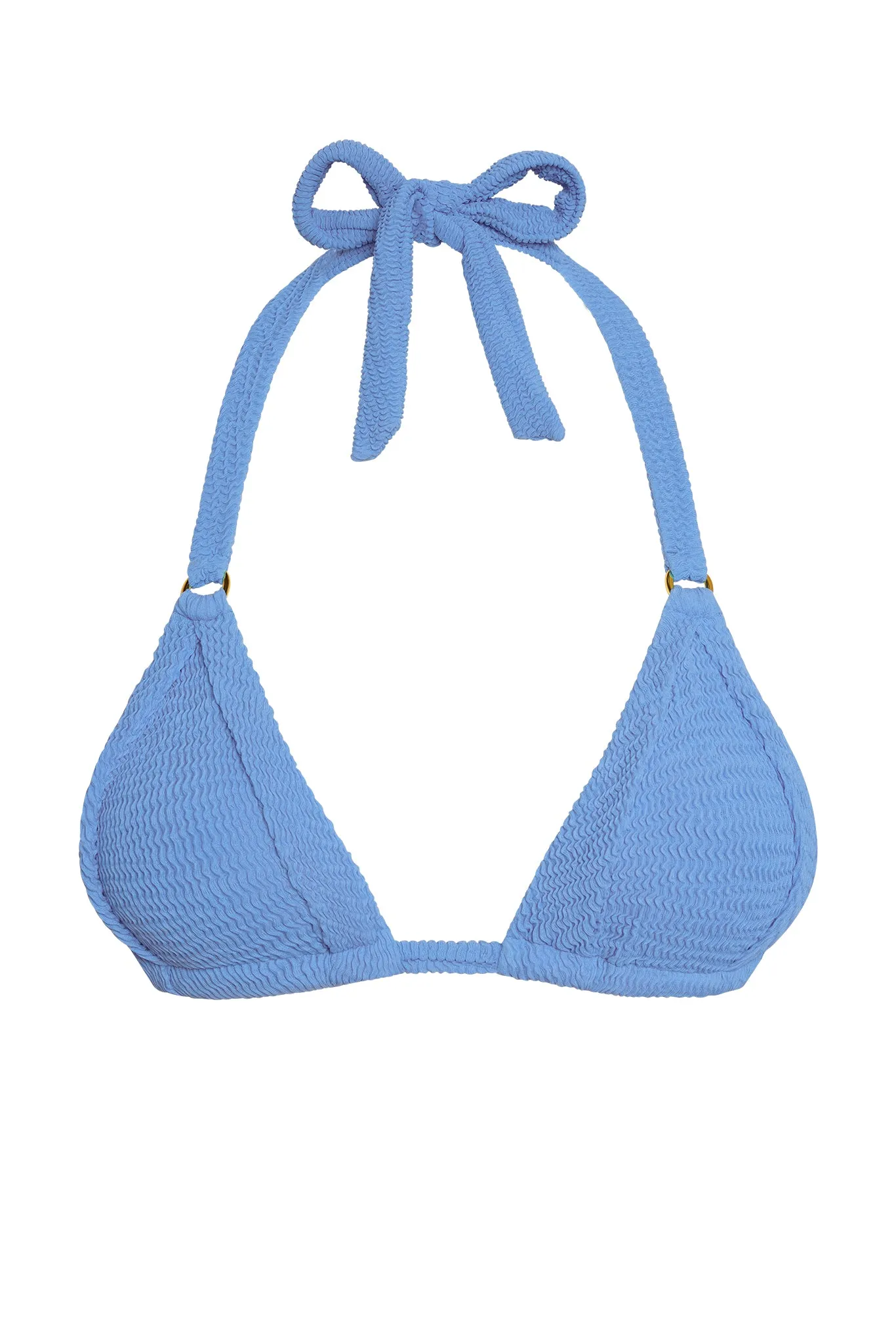 Morocco Top - Azure Crinkle Monday Swimwear