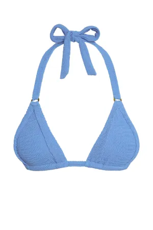 Morocco Top - Azure Crinkle Monday Swimwear