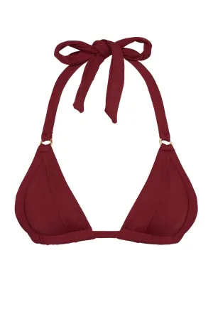 Morocco Top - Burgundy Monday Swimwear