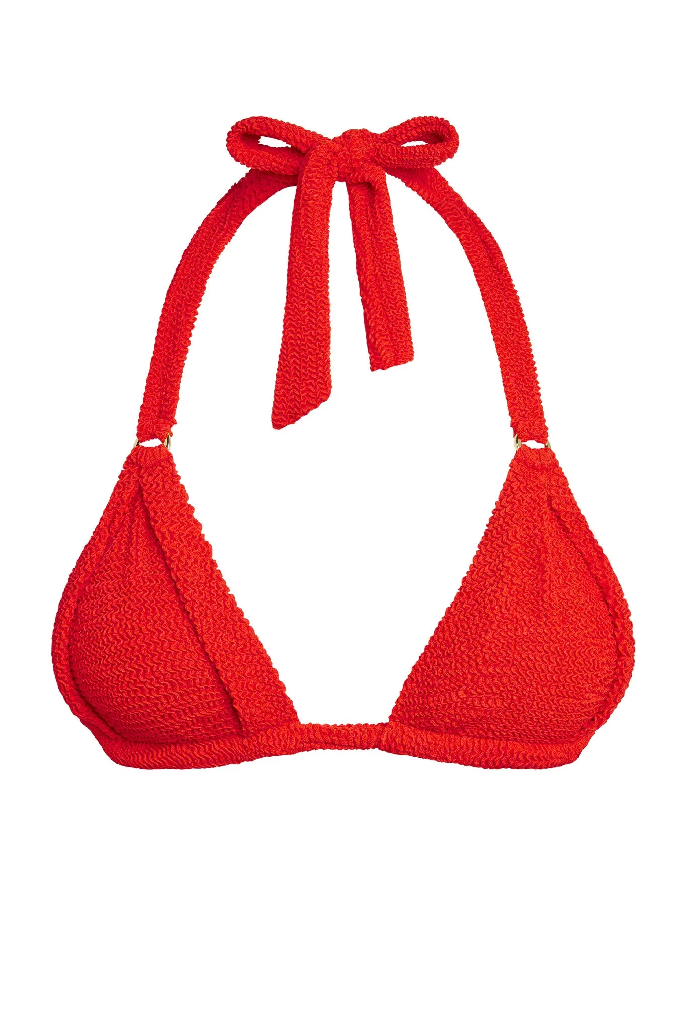 Morocco Top - Chili Pepper Crinkle Monday Swimwear