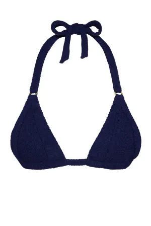 Morocco Top - Midnight Crinkle Monday Swimwear