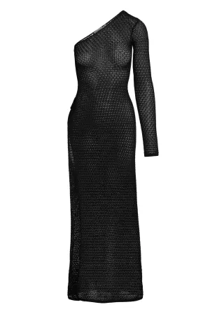 Palermo Dress - Black Lace Crochet Monday Swimwear