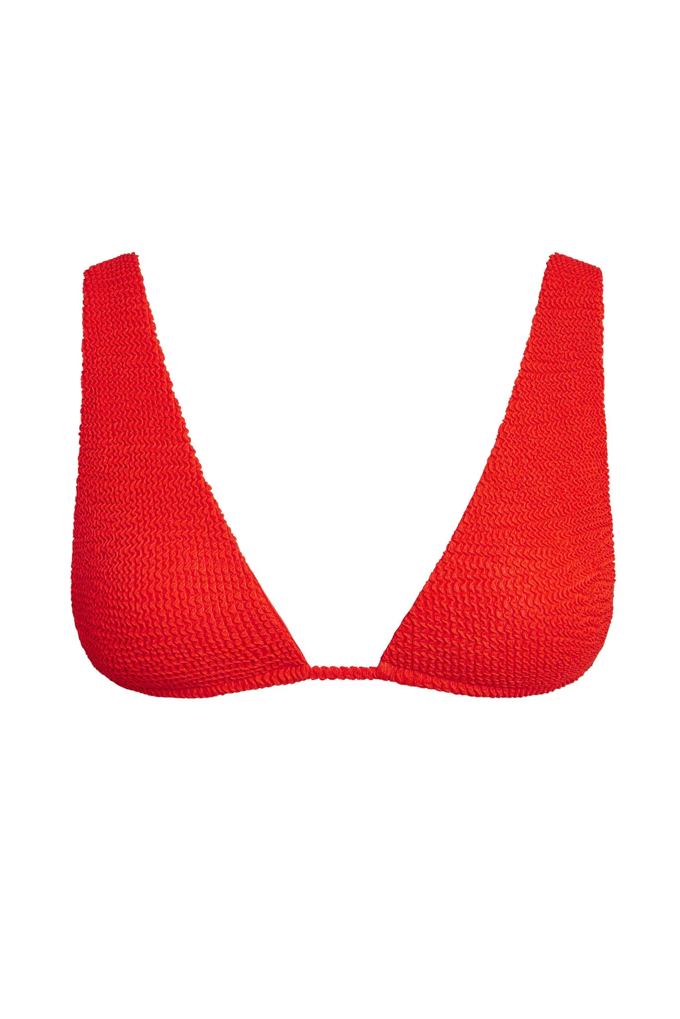 Palm Springs Top - Chili Pepper Crinkle Monday Swimwear