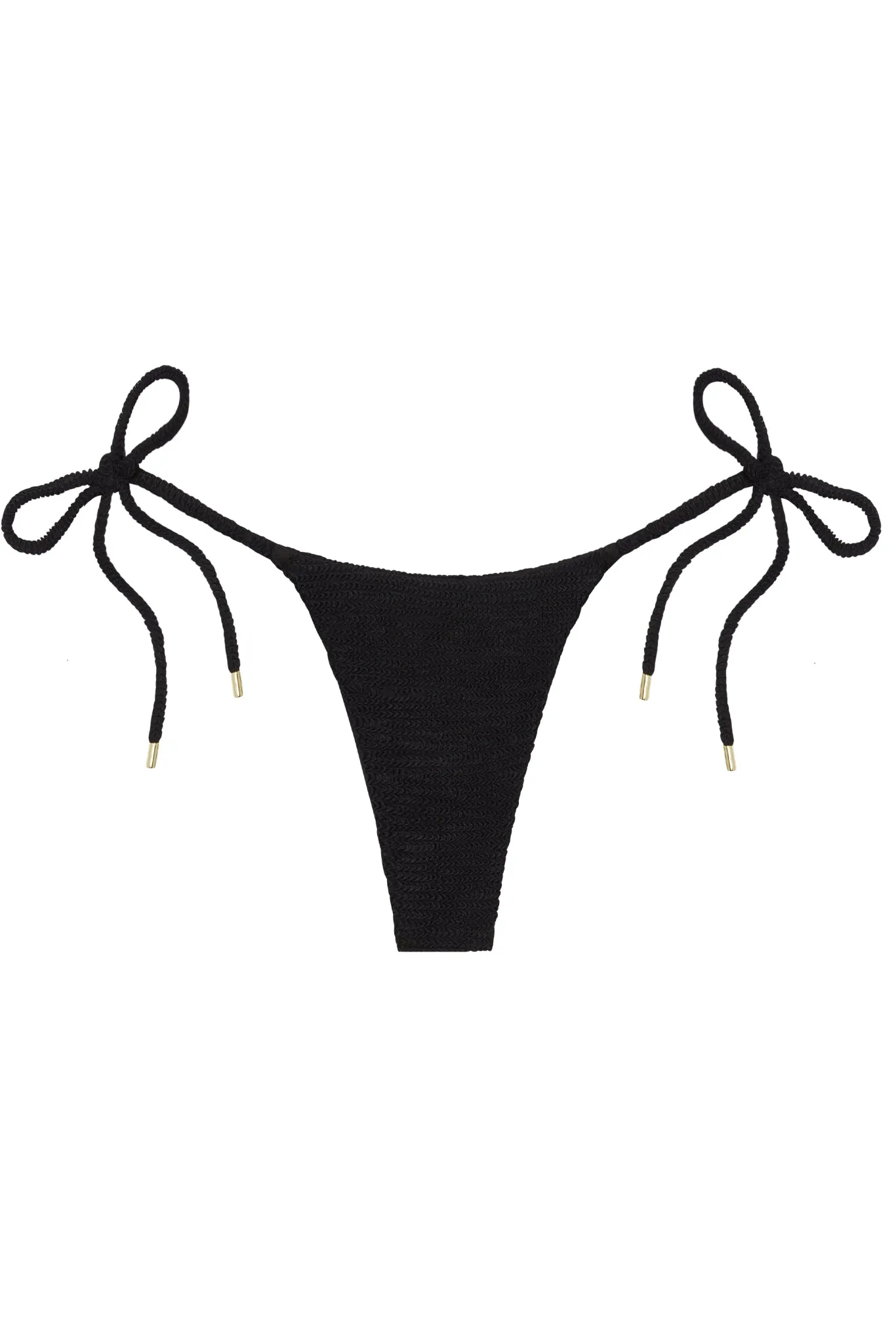 Palma Bottom - Black Crinkle Monday Swimwear