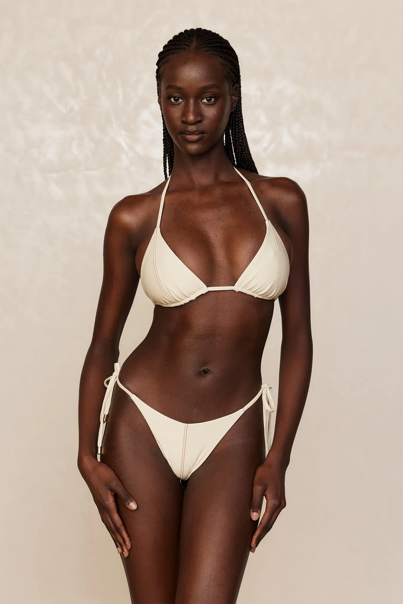 Palma Bottom - Champagne Denim Monday Swimwear
