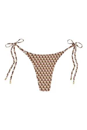 Palma Bottom - Husk Geo Monday Swimwear