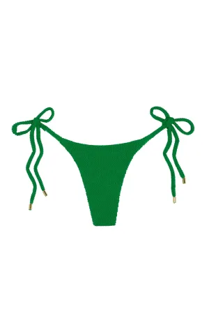 Palma Bottom - Palm Green Crinkle Monday Swimwear