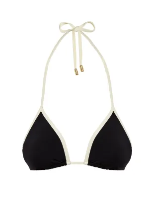 Palma Top - Black/Ivory Monday Swimwear
