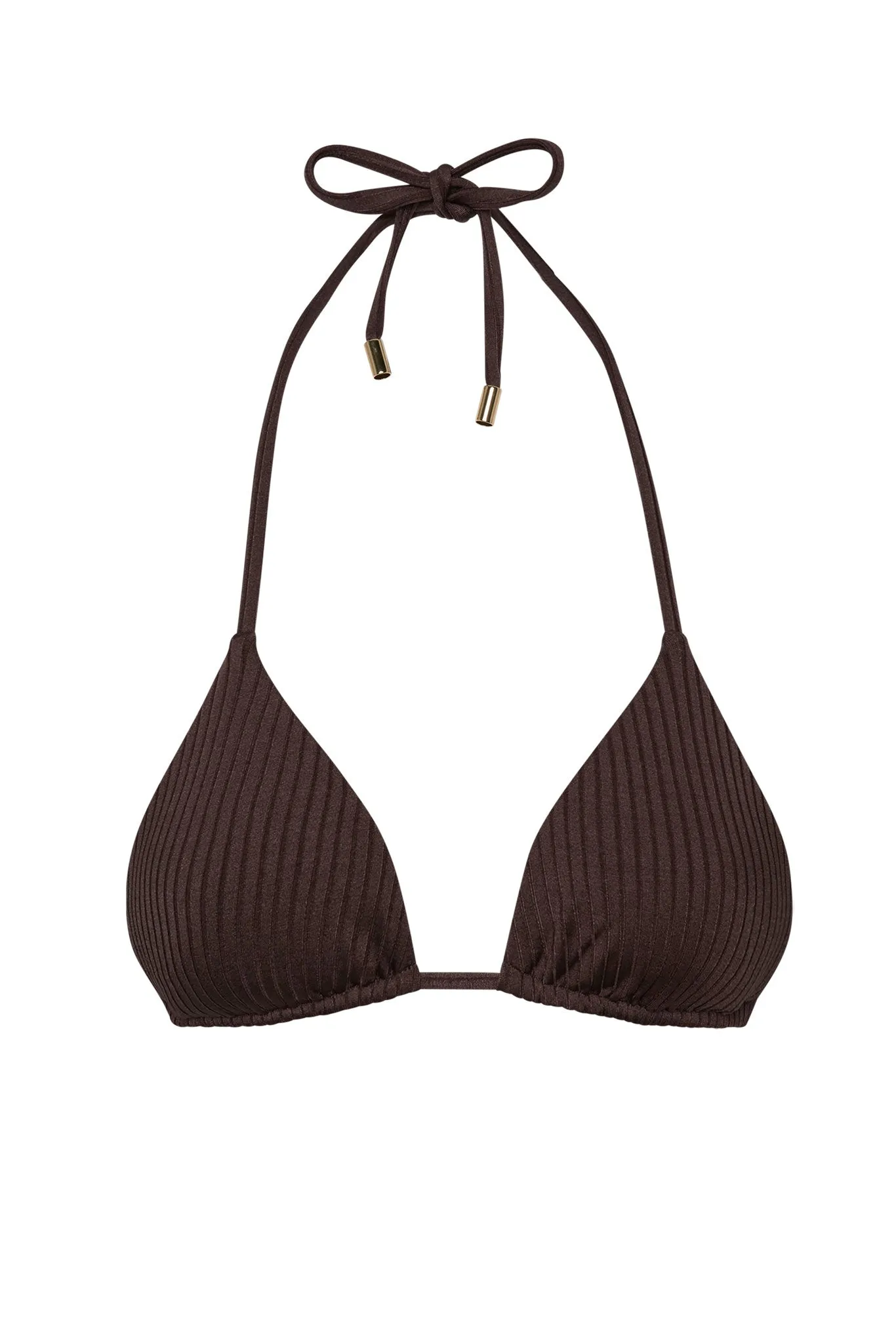 Palma Top - Espresso Wide Rib Monday Swimwear
