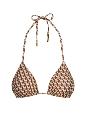 Palma Top - Husk Geo Monday Swimwear