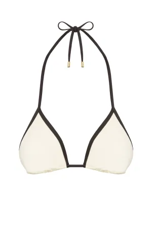 Palma Top - Ivory/Black Monday Swimwear