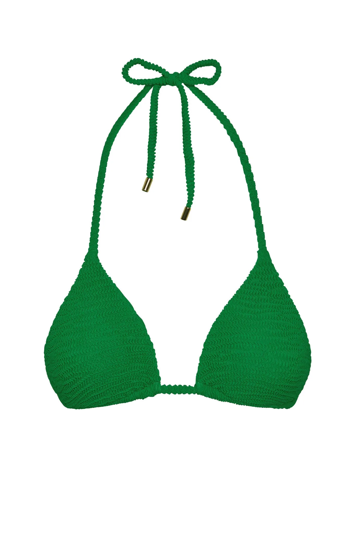 Palma Top - Palm Green Crinkle Monday Swimwear