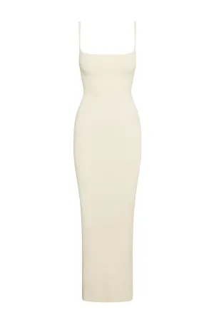 Provence Dress - Ivory Knit Rib Monday Swimwear