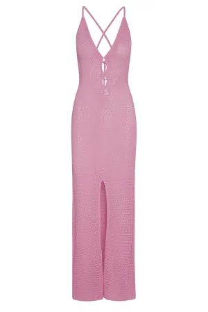 Ramatuelle Dress - Cherry Blossom Lace Crochet Monday Swimwear