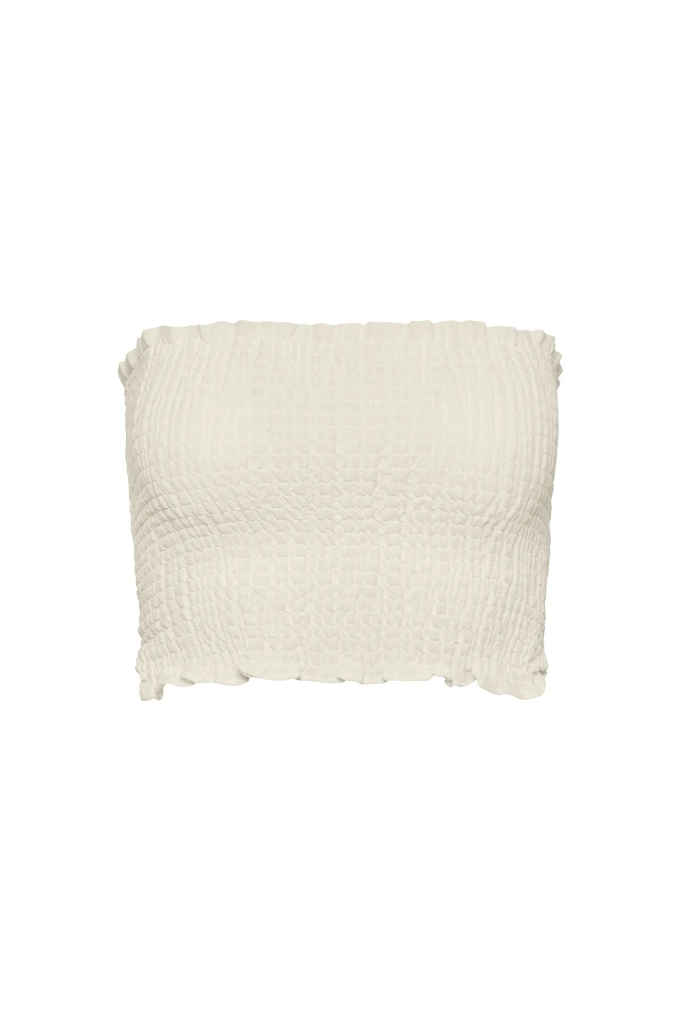 Rio Top - Ivory Crinkle Linen Monday Swimwear