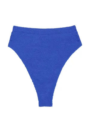 Riviera Bottom - Cobalt Crinkle Monday Swimwear
