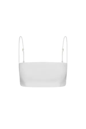 San Diego Top - White Linen Monday Swimwear