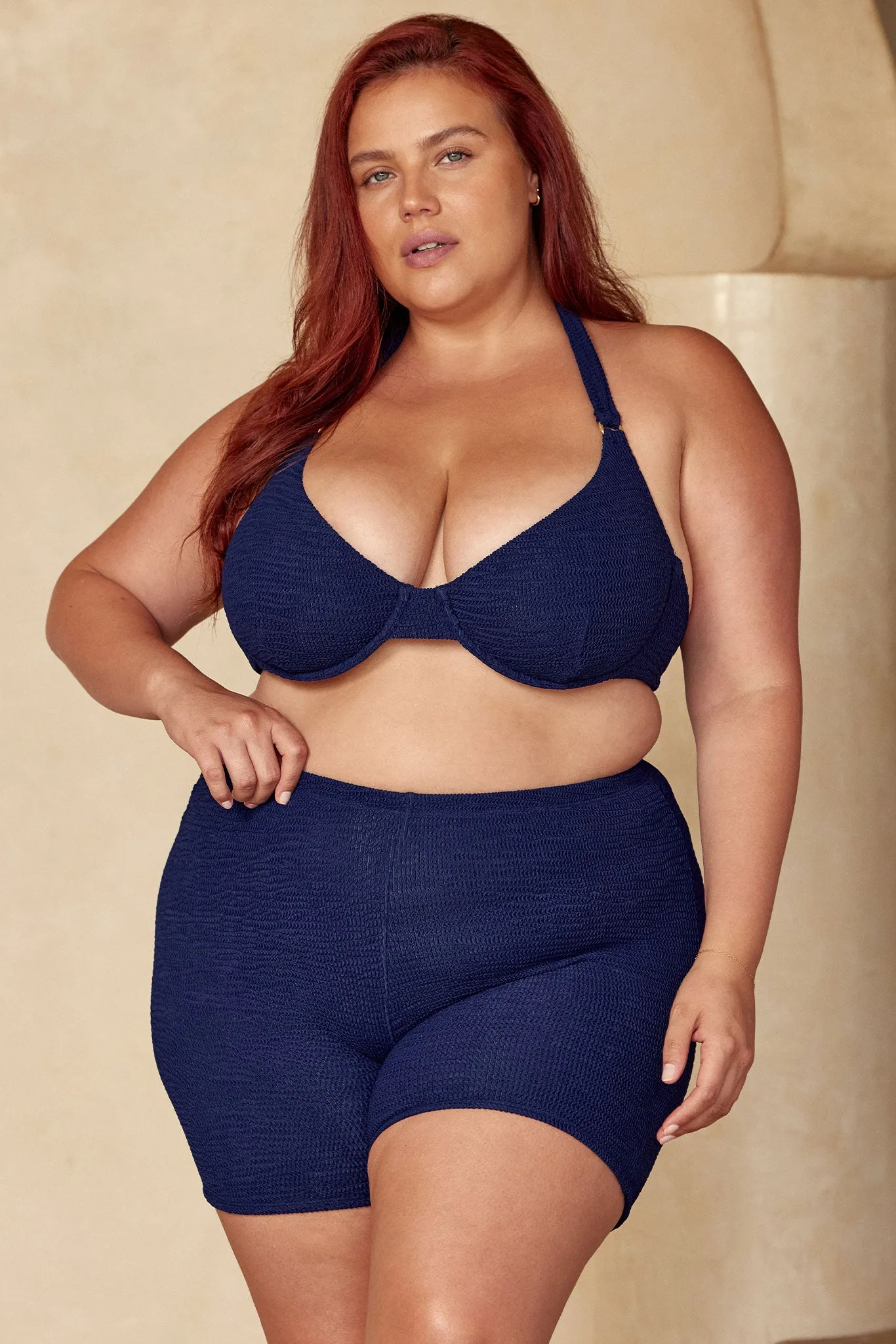 Santa Cruz Short - Midnight Crinkle Monday Swimwear