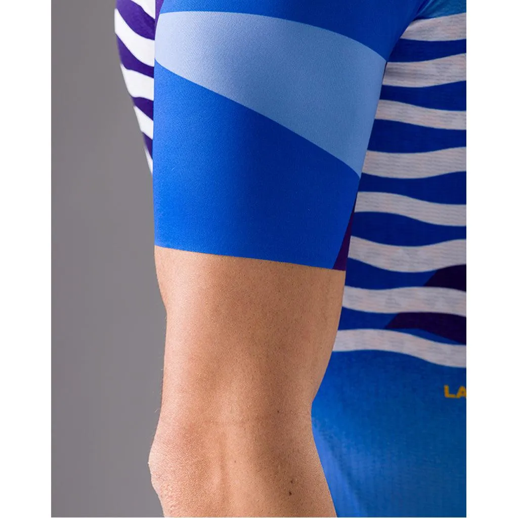 Santini TDF Paris Nice Mens Cycling Jersey (Print)
