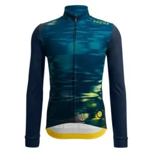 Santini Tour De France LM Jaune Mens Cycling Jersey (Print)