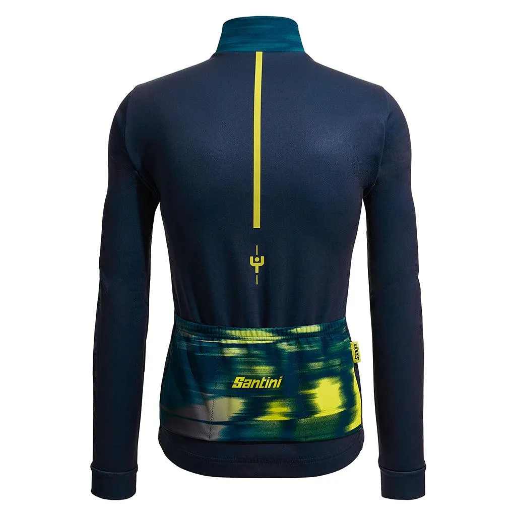 Santini Tour De France LM Jaune Mens Cycling Jersey (Print)