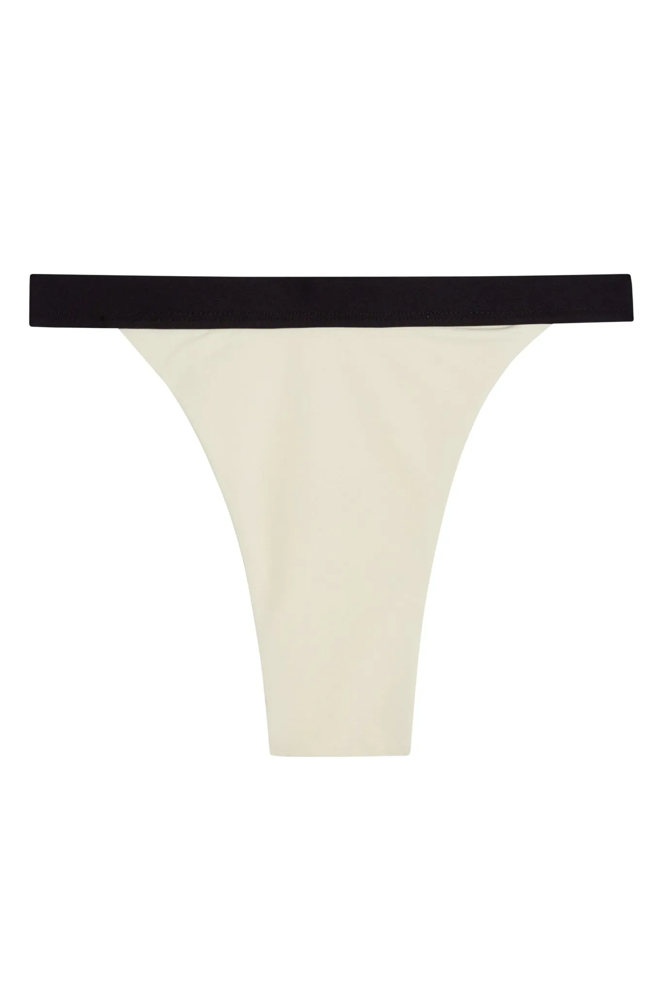 Santorini Bottom - Ivory/Black Monday Swimwear