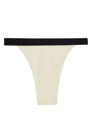 Santorini Bottom - Ivory/Black Monday Swimwear