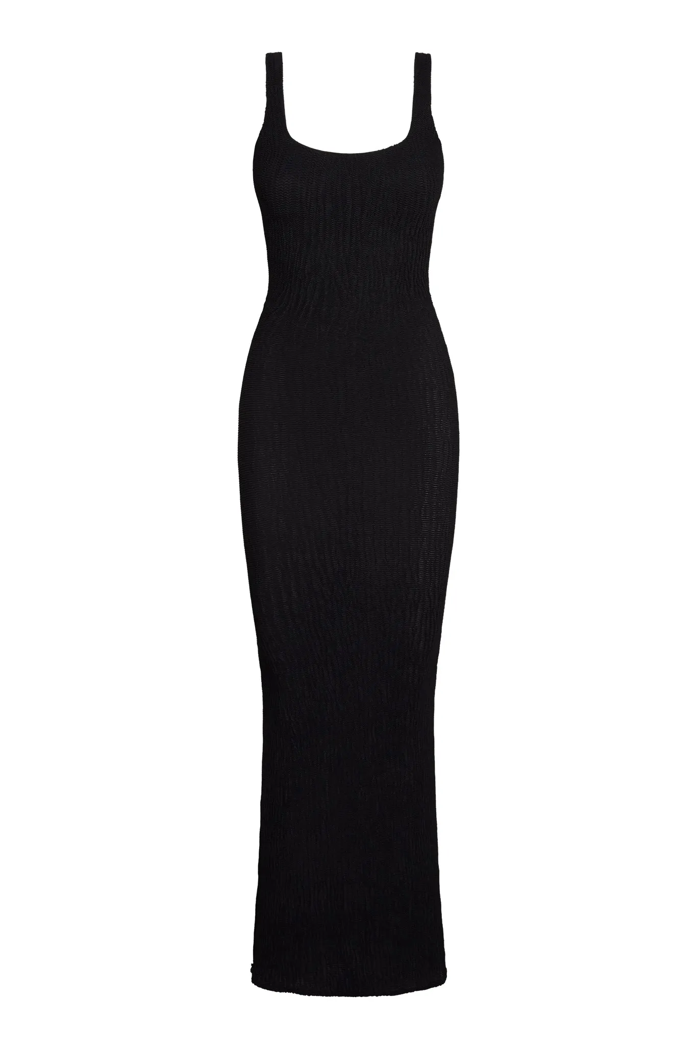 Sardinia Dress - Black Crinkle Monday Swimwear