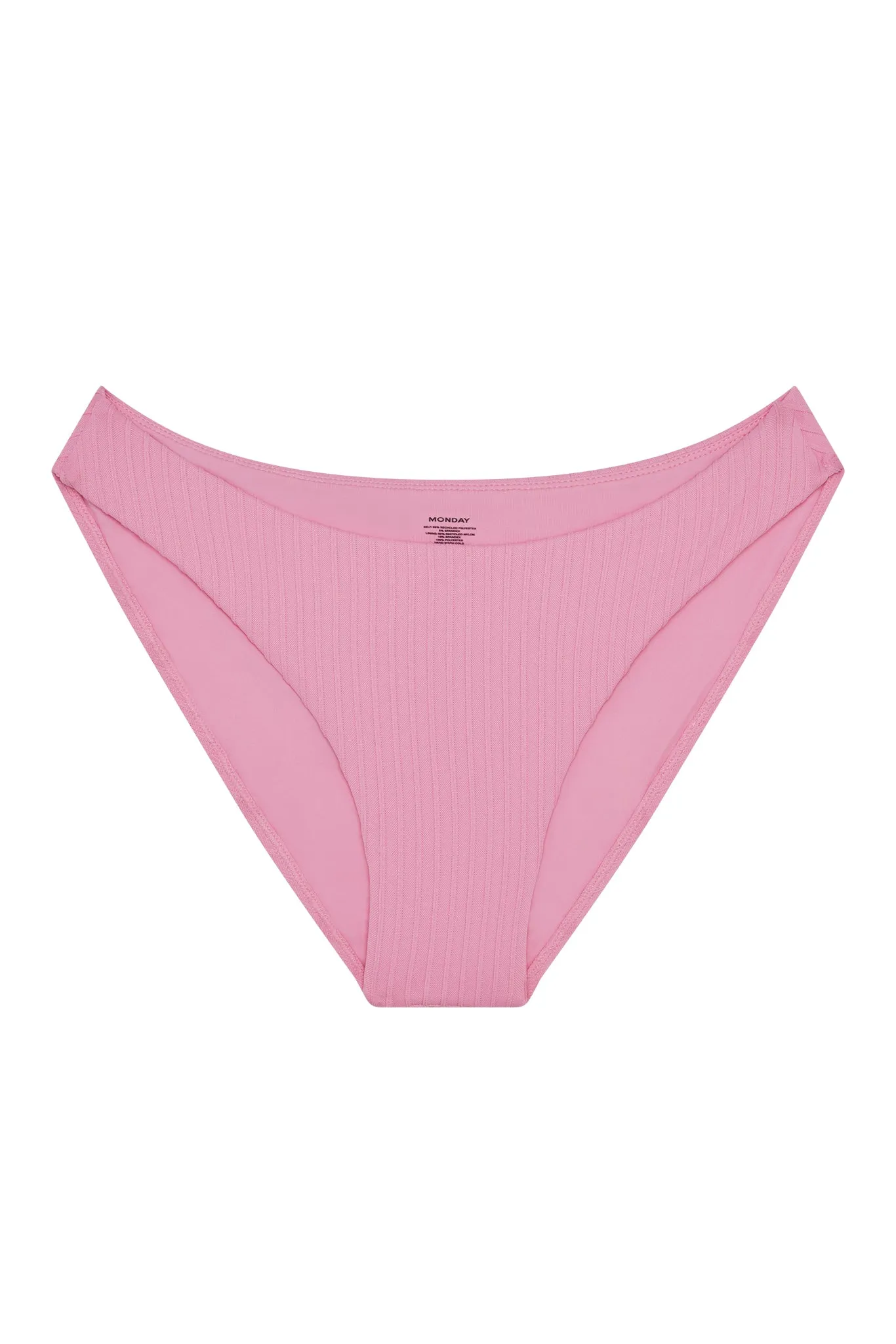 Seychelles Bottom - Cherry Blossom Matte Rib (Modest Coverage) Monday Swimwear
