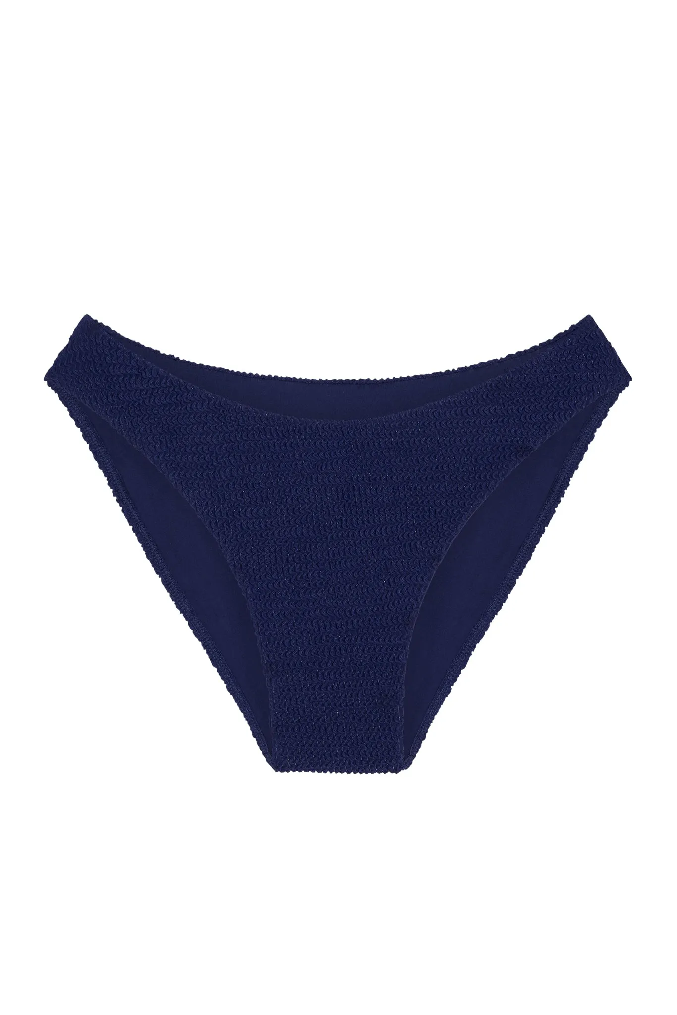 Seychelles Bottom - Midnight Crinkle (Modest Coverage) Monday Swimwear