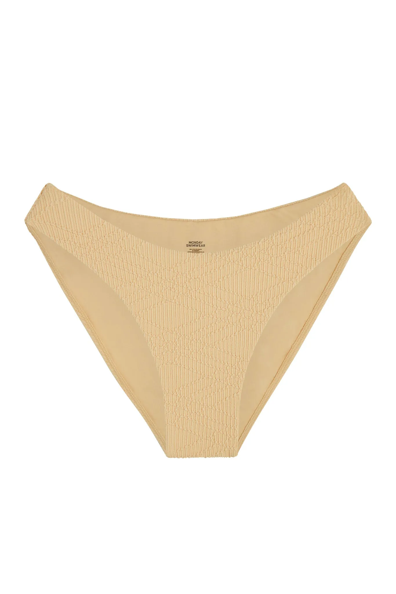 Seychelles Bottom - Raffia Summer Plaid (Modest Coverage) Monday Swimwear