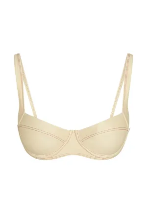 Sorrento Top - Champagne Denim Monday Swimwear