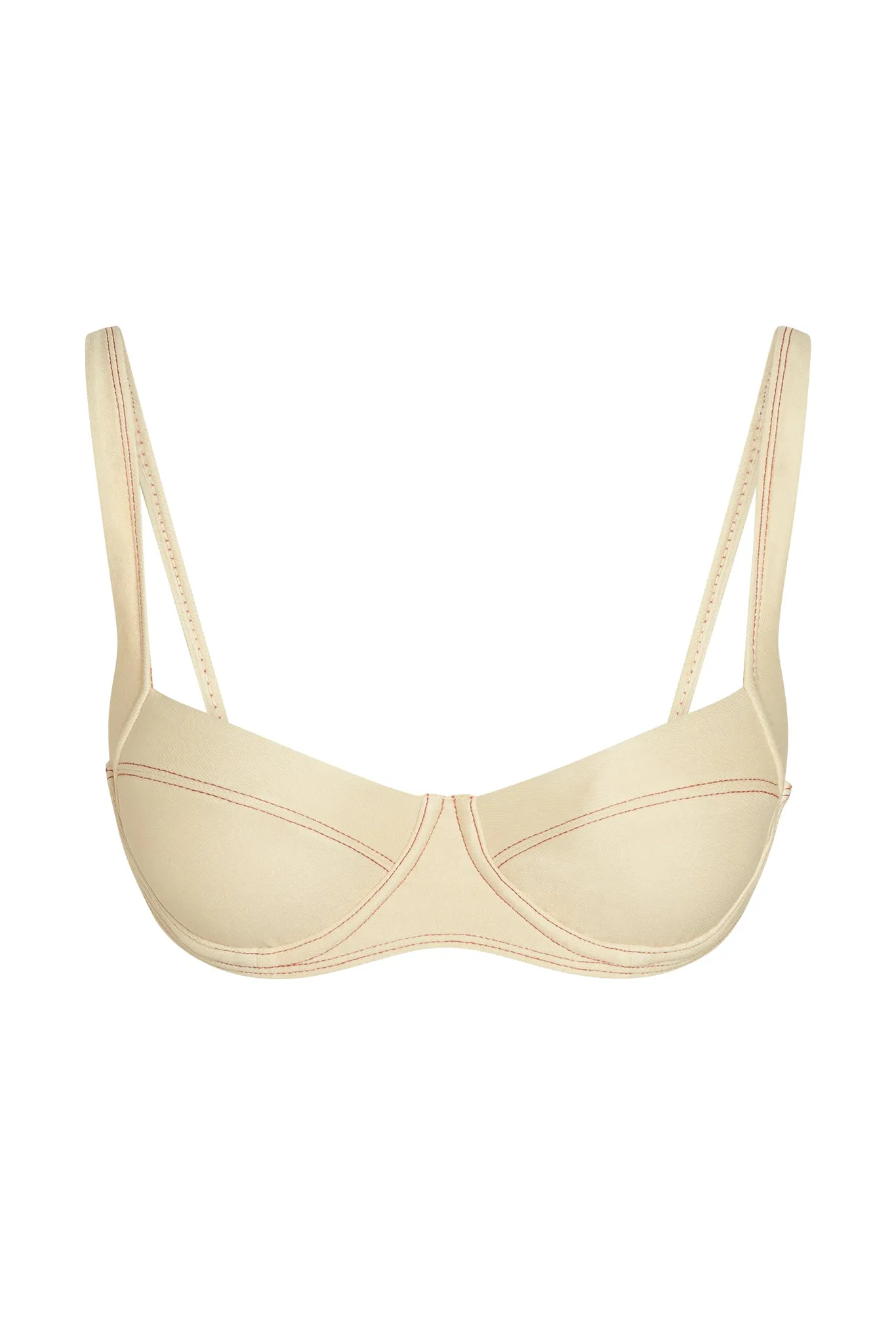 Sorrento Top - Champagne Denim Monday Swimwear