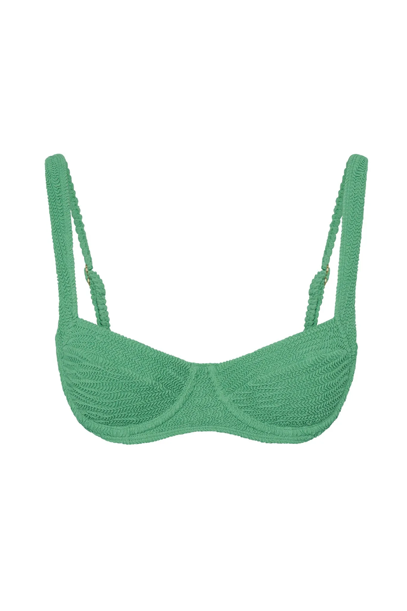 Sorrento Top - Pond Crinkle Monday Swimwear