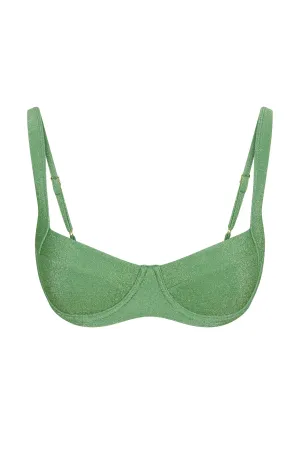 Sorrento Top - Pond Shimmer Monday Swimwear