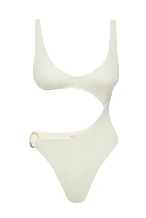 St. Barth's One Piece - Ivory Monday Swimwear