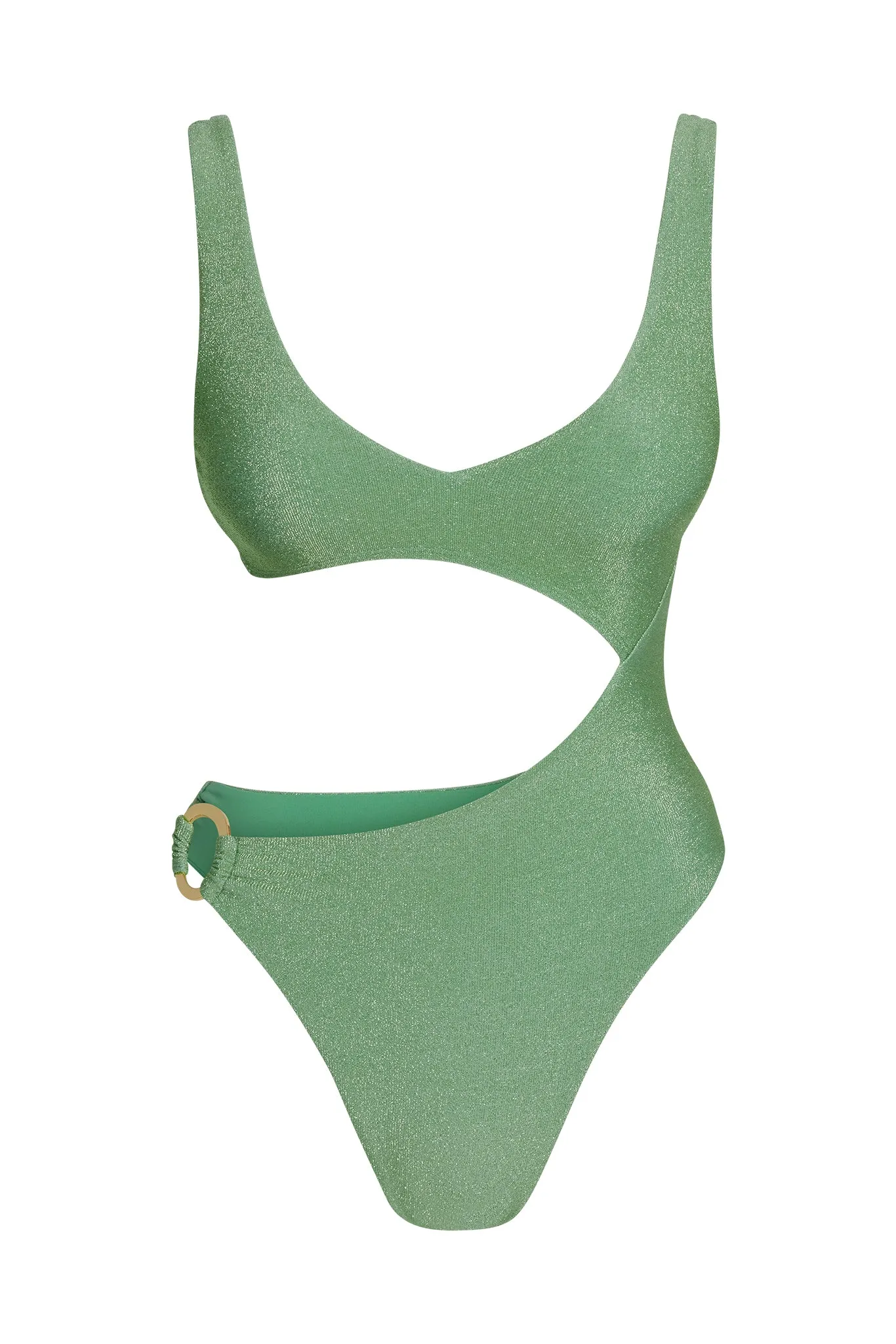 St. Barth's One Piece - Pond Shimmer Monday Swimwear
