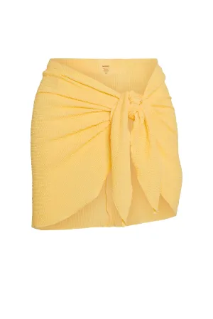 St. Barth's Skirt - Honey Crinkle Monday Swimwear