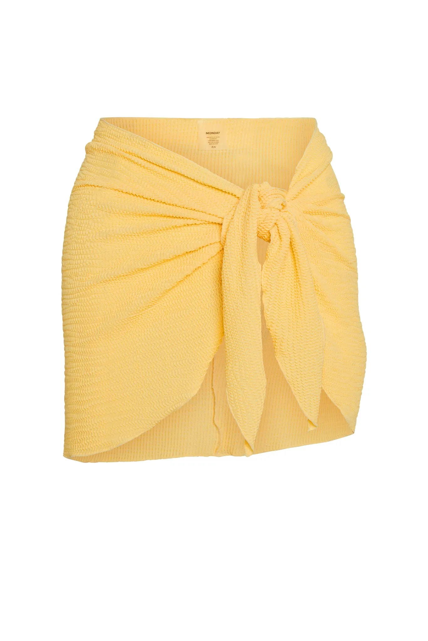 St. Barth's Skirt - Honey Crinkle Monday Swimwear