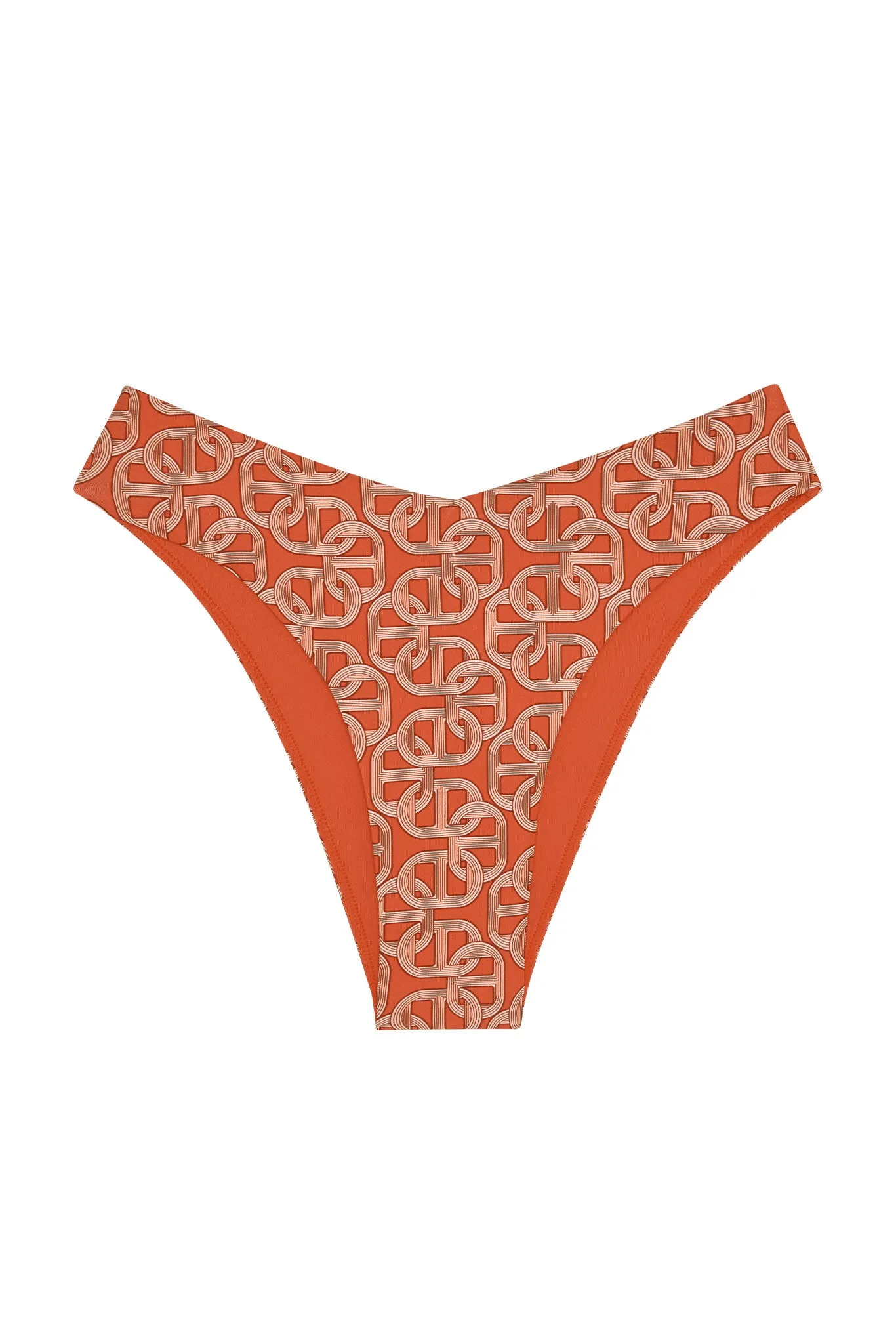 St. Lucia Bottom - Chain Geo Monday Swimwear