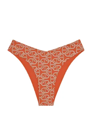 St. Lucia Bottom - Chain Geo Monday Swimwear