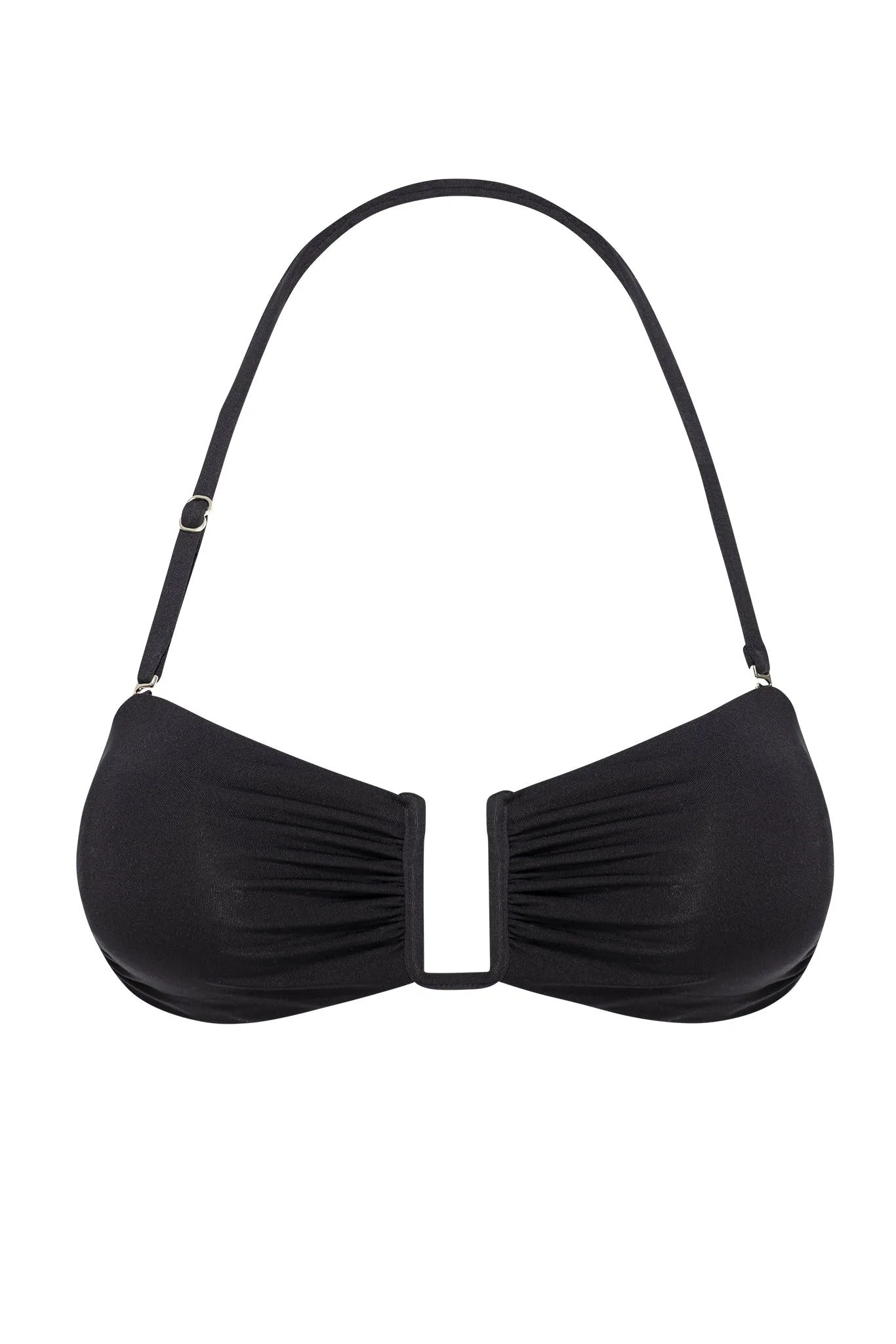 St. Martinique Bandeau - Black Monday Swimwear